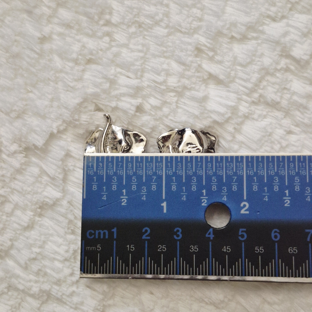 925 Sterling Silver Elephant Pin Brooch - Picture 7 of 7